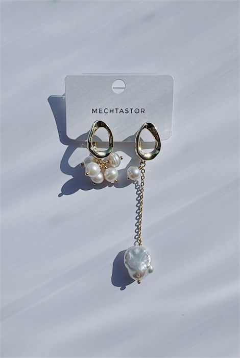 Серьги с жемчугом 2063