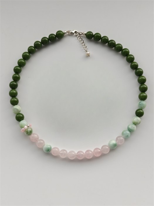 Колье из микса камней 2439