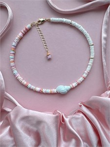 Колье из ракушек с керамикой ракушкой 2271