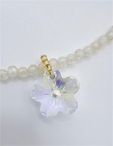 Чокер из циркона с кристаллом Swarovski 2008