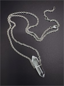 Цепь с кристаллом горного хрусталя 2332