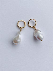 Серьги с барочным жемчугом 2353
