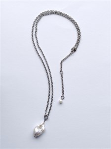 Длинная цепь с барочной жемчужиной 2355