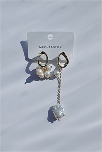 Серьги с жемчугом 2063