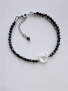 Браслет из крупного циркона с котиком 2396